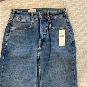 Anthropologie High Rise Blue Jeans